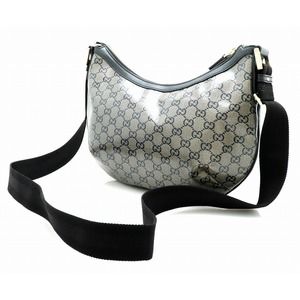 Gucci Shoulder Silver Bag GG Crystal